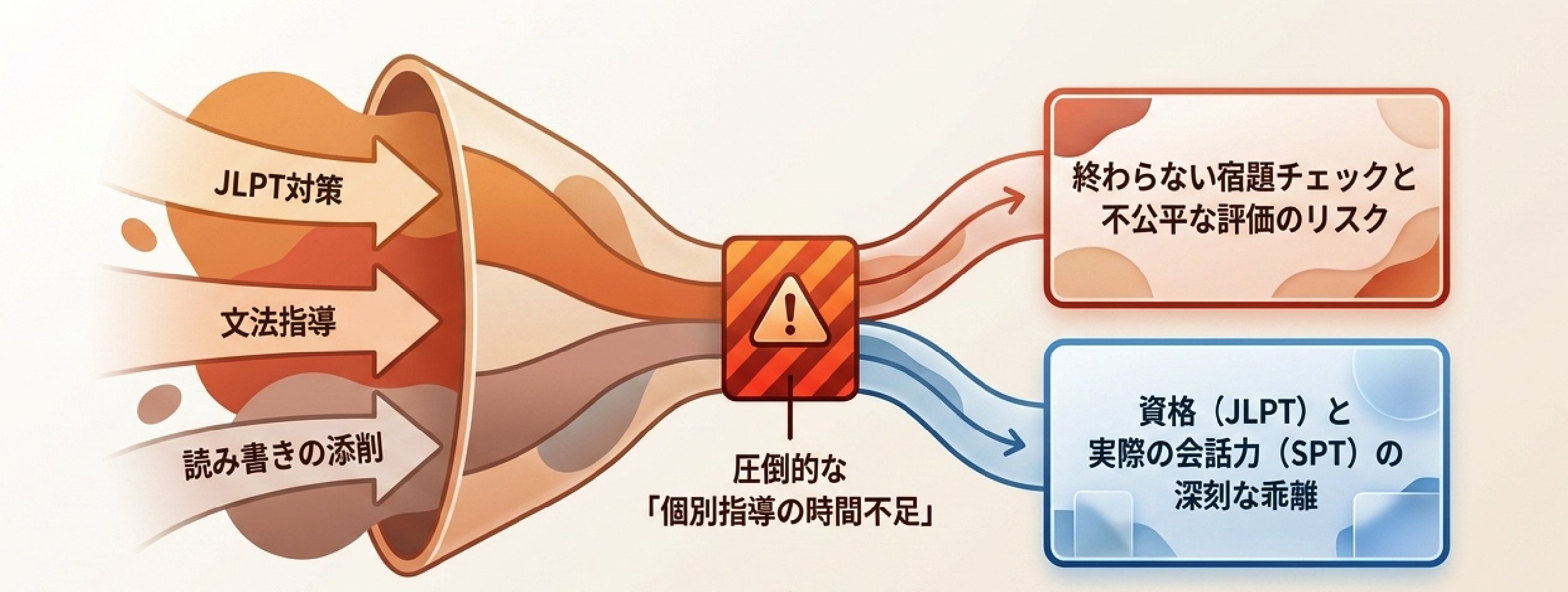 教育現場のボトルネック